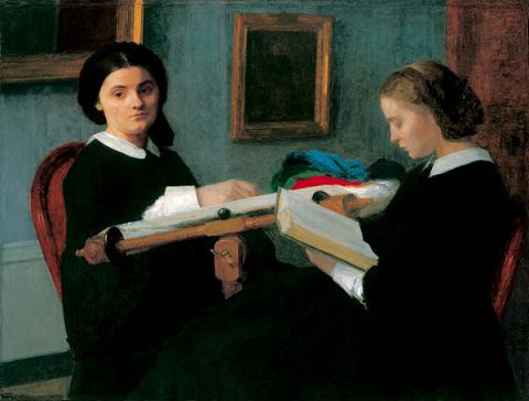 Las dos hermanas o Las bordadoras (1859)