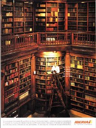 Iberia y su biblioteca espectacular